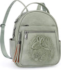 Mini Backpack Purse for Women, Embossed Leather Small Backpack Fashion Travel by BestSeller