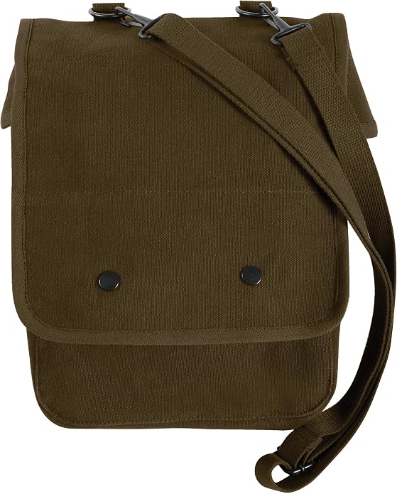 Rothco Canvas Map Case Shoulder Bag – Rugged Crossbody EDC Utility Storage - Image 3