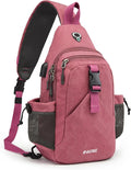 G4Free Canvas Sling Bag Crossbody Backpack by G4Free