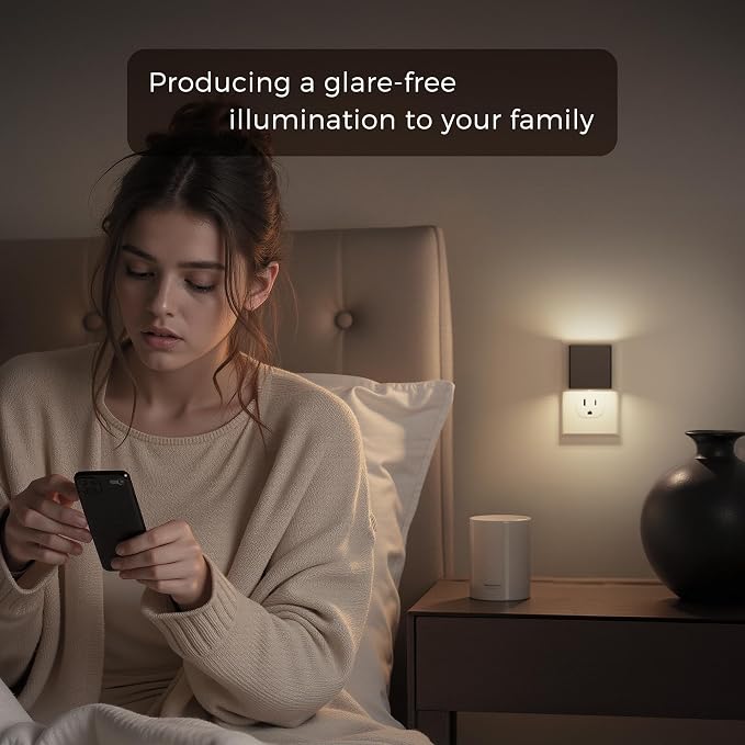 L LOHAS LED Night Lights Plug into Wall, Plug in Night Light - Image 6