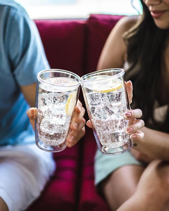 Tervis Clear & Colorful Tabletop Made in USA Double Walled Insulated Tumbler - Image 3