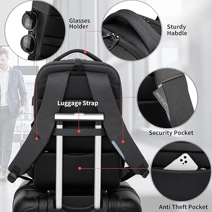 DUSLANG 17 Inch Laptop Backpack - Image 7