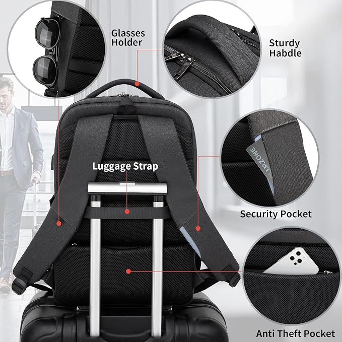 DUSLANG 17 Inch Laptop Backpack - Image 8