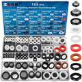 ZDBB 165 PCS Plumbing Hose Rubber Washers Assortment Set by ZDBB