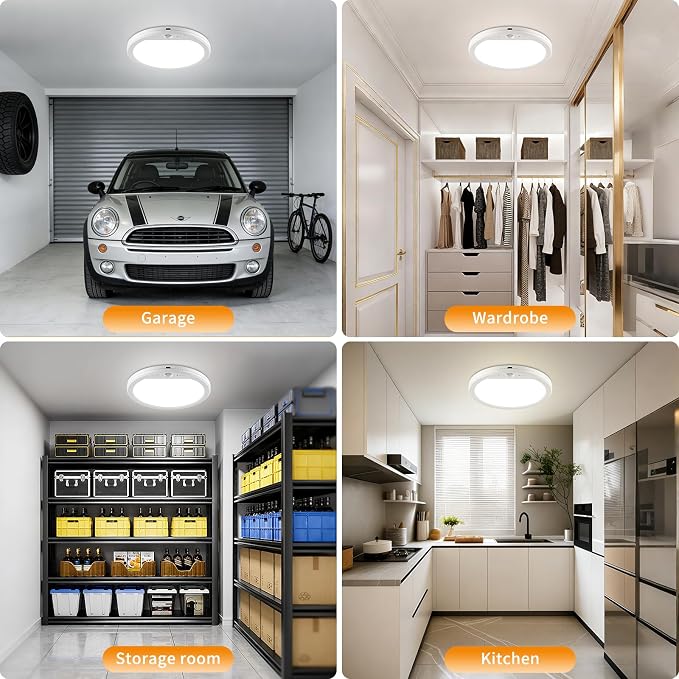 USB C Rechargeable Motion Sensor Ceiling Light 750LM - Image 9