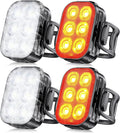 Zewdov Bike Lights for Night Riding, USB Rechargeable Bike Lights Front and Back by ZewdovUSOfficial