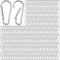 Yaocom 300 Pcs 2" Carabiner Bulk Small Carabiner Clip by Yaocom
