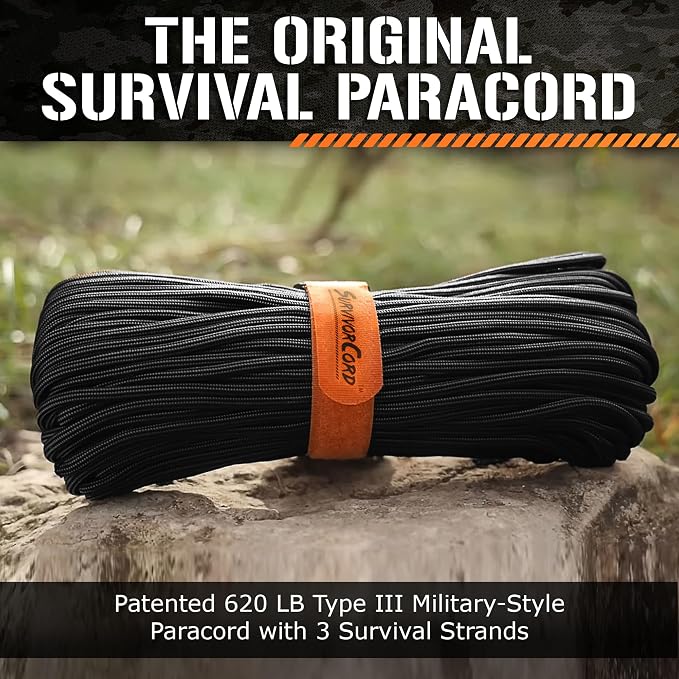 TITAN Survival Patented Paracord 550 - 25ft - Image 2