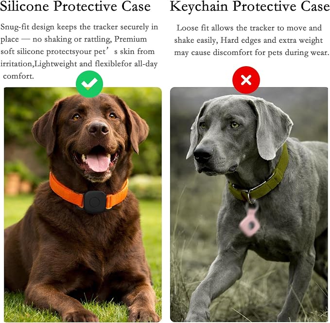 Waterproof Dog Collar Holder for Life360 Tile Mate 2024/2022 Tracker, 2 Pack - Image 6