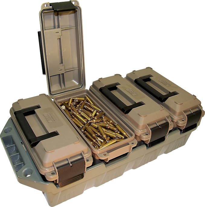 MTM AC4C 4-Can Ammo Crate, 30 Caliber, Convenient size, Easy Carry and - Image 2