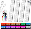 Diomart 48 LED Under Cabinet Lighting Wireless, 15 Colors Changeable by Diomart