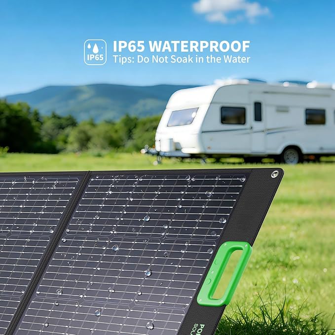 100W Portable Solar Panel for Power Station Generator, 23.5% High Efficiency - Image 6
