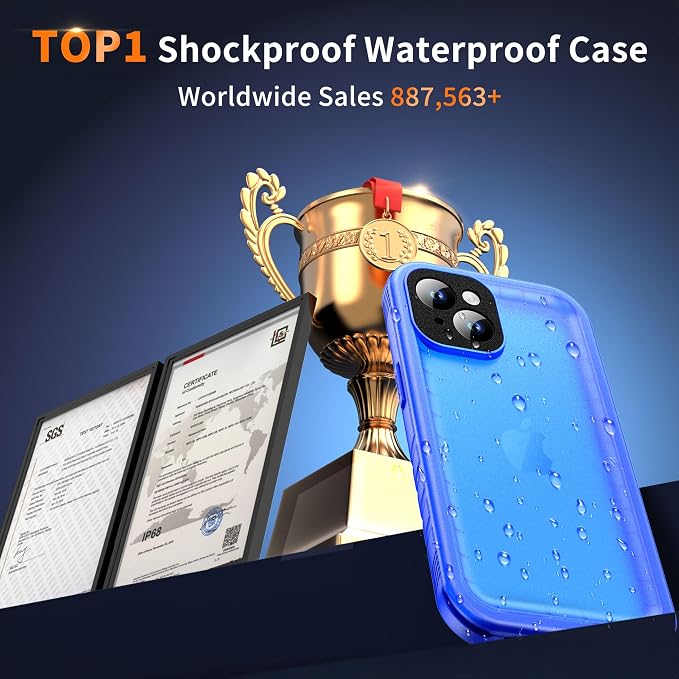 Cozycase for iPhone 15 Waterproof Shockproof Dustproof Case - Image 9