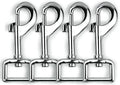 Garwor Heavy Duty Chrome Swivel Snap Hooks by Garwor