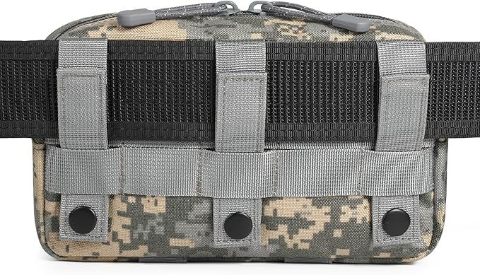 FRTKK Tactical Molle Admin Pouch Utility Laser Cut EDC Tool Pouch Bag - Image 2