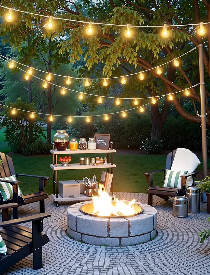 Larkvue 50FT Solar String Lights Outdoor - Image 7