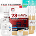 EVERLIT CARE Wound Closure Kit | 28 Pcs All-in-One First Aid by Unknown
