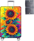 Luggage Cover Protector for 19-20 Inch Suitcases, TSA Approved Elastic Travel by Unknown