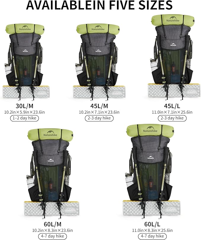 Naturehike 30L Rock 2.0 Upgraded Internal Frame Hiking Backpack - Image 7