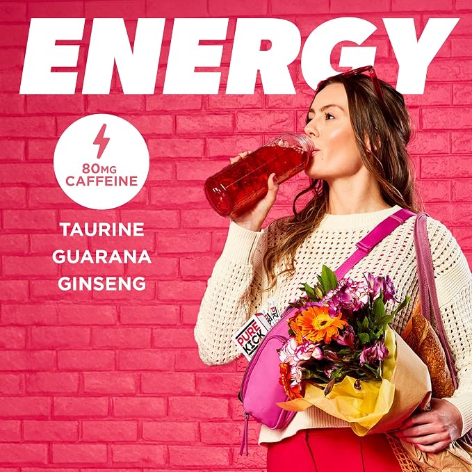 PURE KICK Energy Singles To Go Drink Mix, Includes 12 Boxes - Image 3