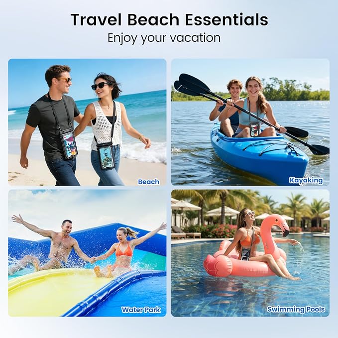 Niveaya Double Space Waterproof Phone Pouch - Image 8