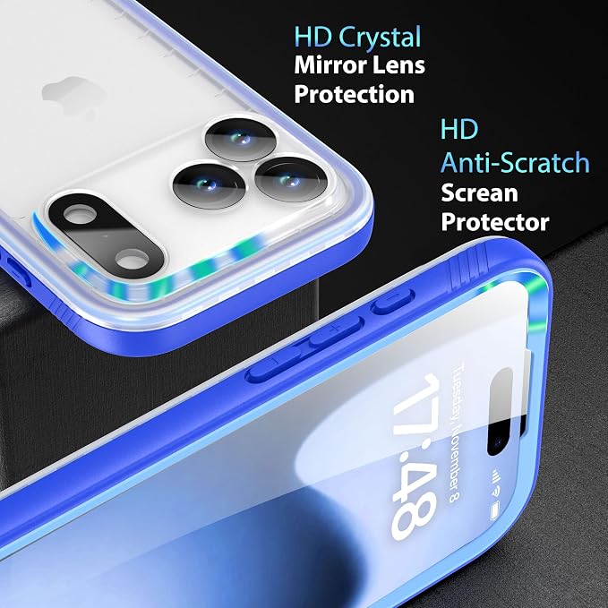 SPORTLINK for iPhone 17 Pro Max Case, IP68 Waterproof Military Protective Full - Image 5