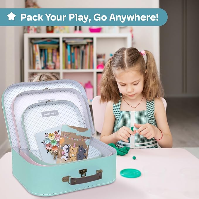Jewelkeeper Paperboard Suitcases - Image 4