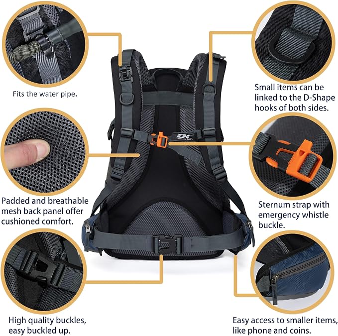 Diamond Candy Waterproof Hiking Backpack - Image 3