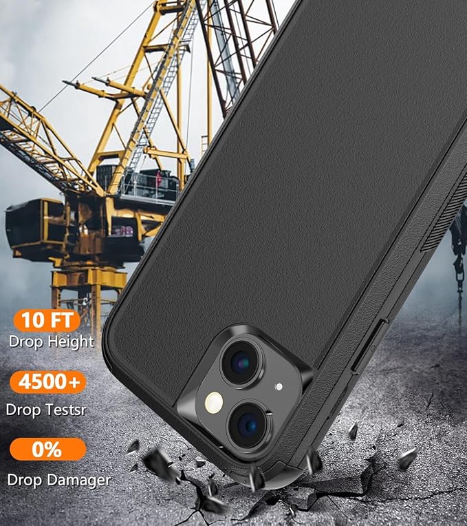 for iPhone 15 Plus Case Heavy Duty Protection Phone Case Cover - Image 5