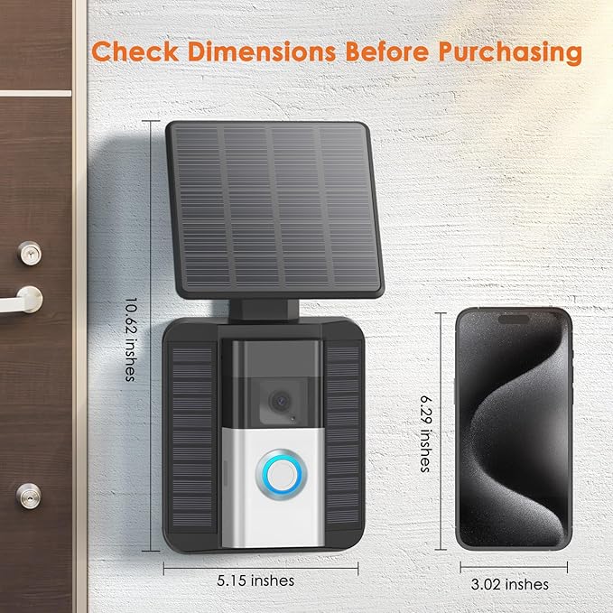 Doorbell Solar Charger Compatible - Image 8
