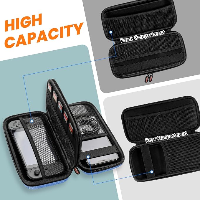 Hard Shell Carrying Case with Multiple Pocket - Image 2