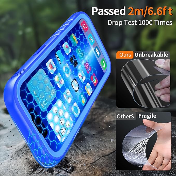 Cozycase for iPhone 15 Pro Max Waterproof Shockproof Dustproof Case - Image 4