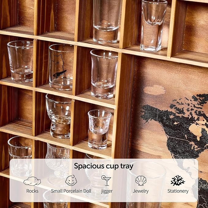Large Shot Glass Display Case - Image 3