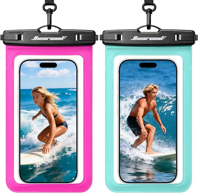 Hiearcool Waterproof Phone Pouch, Waterproof Phone Case by Hiearcool