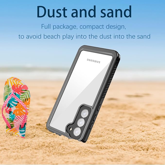 for Samsung Galaxy S22 Case, IP68 Waterproof Dustproof Case, Full Body Heavy - Image 6