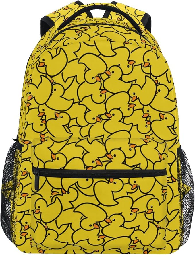 Wamika Kids Backpack Cute Yellow Duck School Backpacks Boys Girls Preschool by Wamika