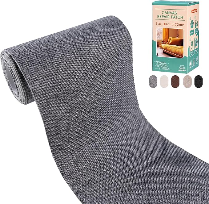 Canvas Repair Tape, Fabric Repair Patch, 4×70 Inches, Outdoor Gear Patch by Unknown