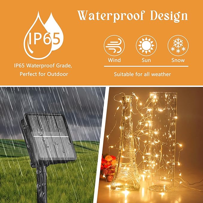 Selarlyt 200 LED 72Ft Solar String Lights - Image 4