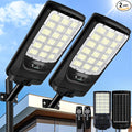 Solar Street Lights Outdoor, 21000LM 6500K Motion Sensor Solar Lights Waterproof by IlluminateYourWorld