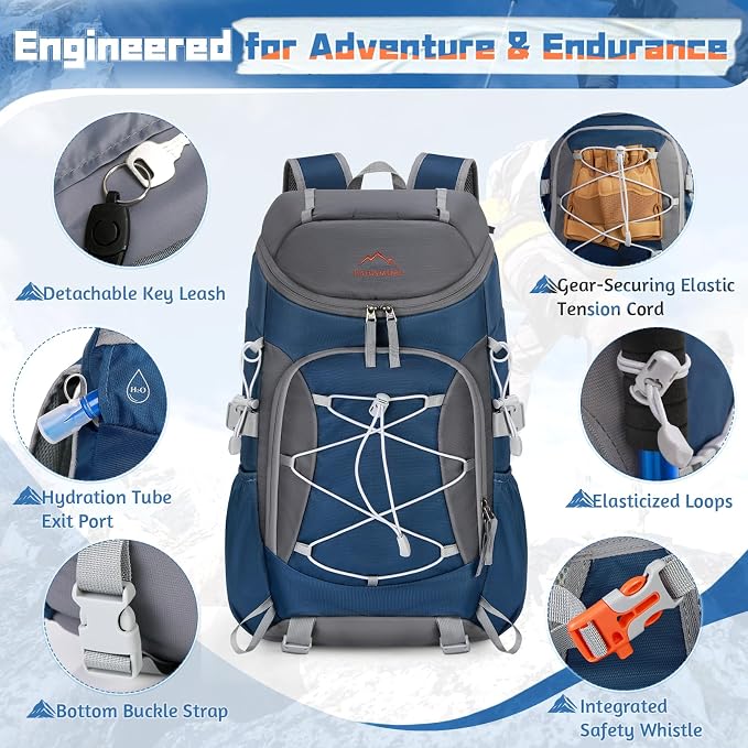 RAINSMORE Foldable Hiking Backpack - Image 5