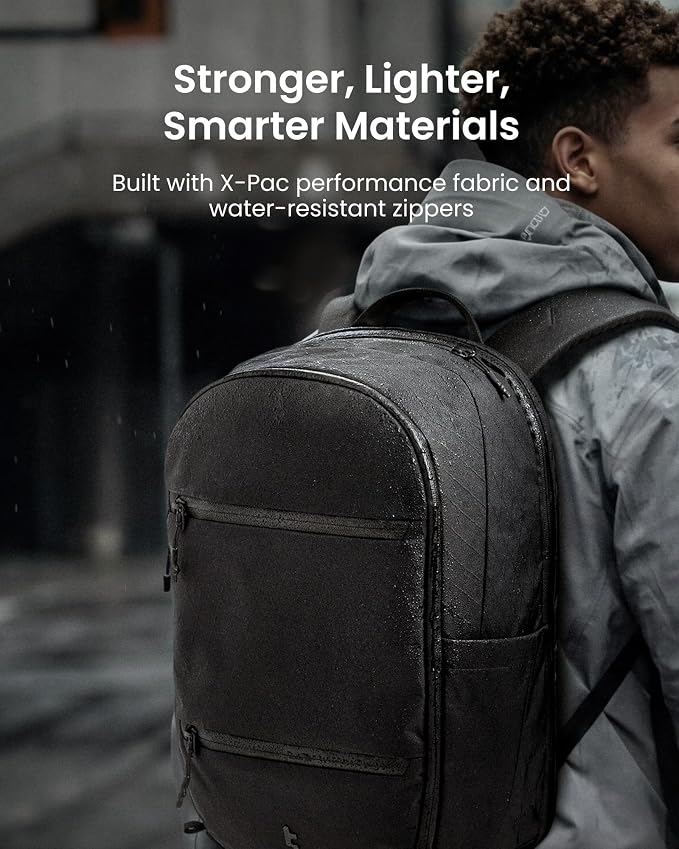 tomtoc Laptop Backpack 26L X-Pac, Large Business Work Bag Fits 15.6-16 Inch - Image 3