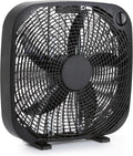 Amazon Basics 3-Speed Box Fan for Bedroom, Portable by AmazonBasics