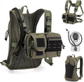 2-in-1 Hydration Backpack & Tactical Chest Pack by CLTAC