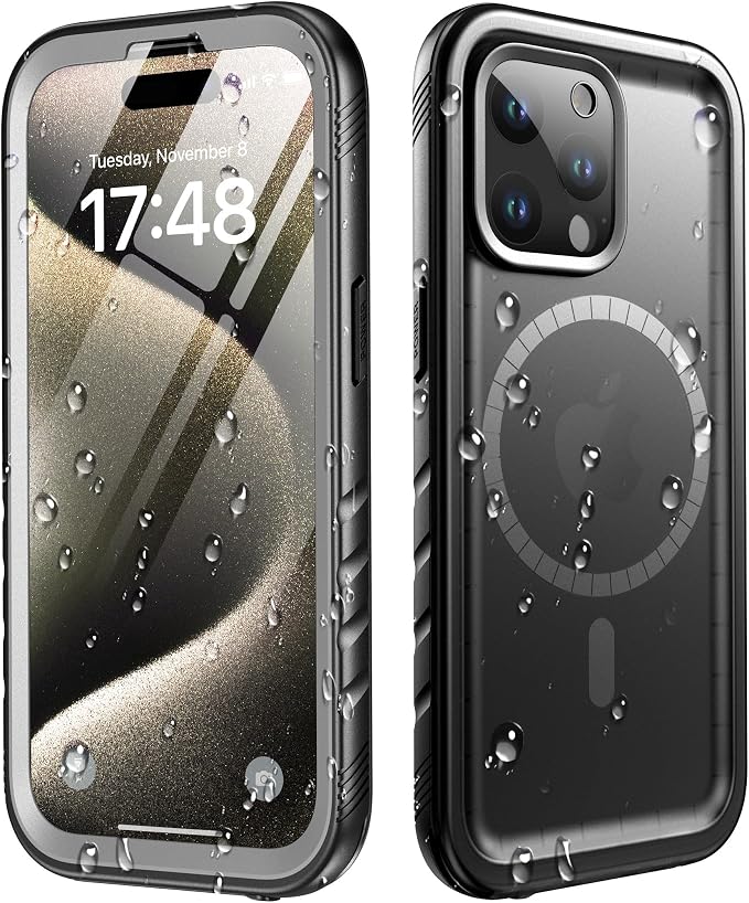 Cozycase for iPhone 15 Pro Max Waterproof Shockproof Dustproof Case by Cozycase