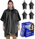 Wallaby 4-Pack Emergency Mylar Ponchos – Universal Fit Thermal Poncho by WallabyGoods