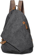KL928 Canvas Vintage Backpack – Large Casual Daypack Outdoor Travel Rucksack by KL928