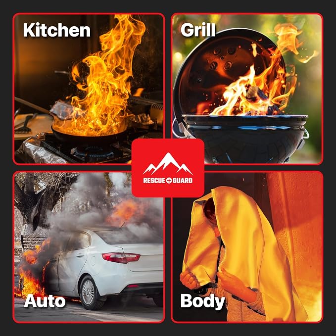 Fire Blanket 1 Pack 40”x40” - Image 8
