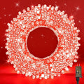 70FT Red String Lights, 210 LED Waterproof Seasonal Fairy Lights by WASTROYAL