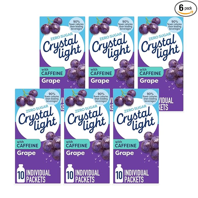 Crystal Light On The Go Energy Grape by CrystalLight