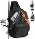 KastKing Karryall Sling Tackle Bag–Fishing Sling Pack, Fishing Backpack by KastKing